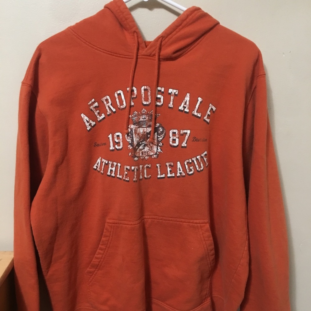 Orange hoodie
